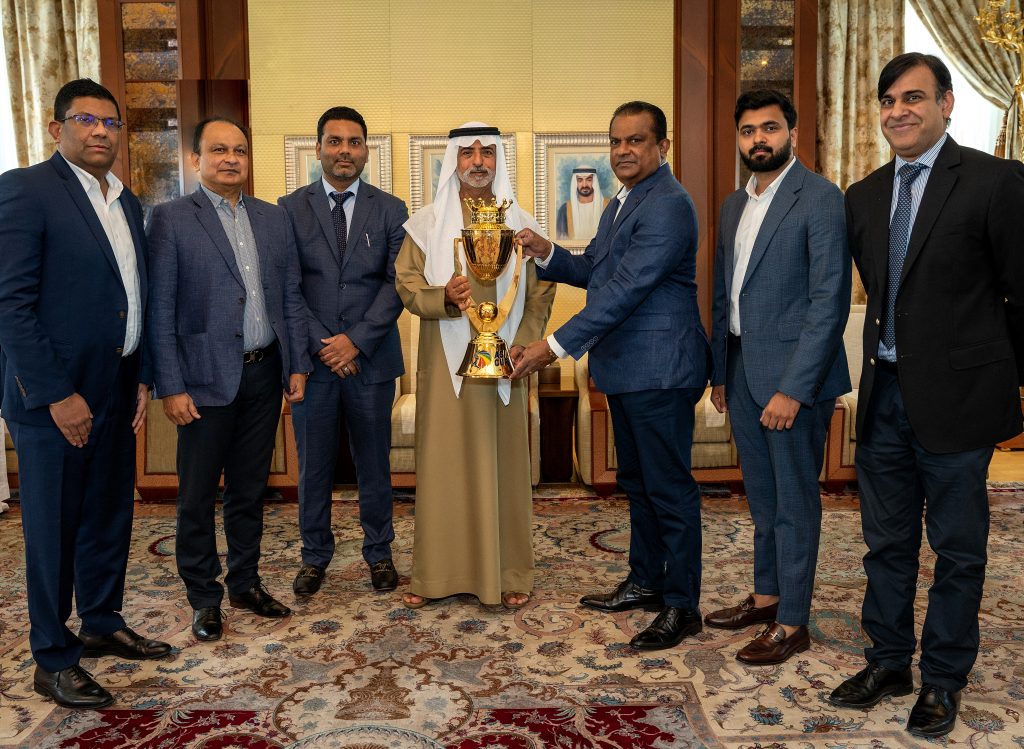 SLC: Asia Cup 2022 Trophy unveiled in Abu Dhabi