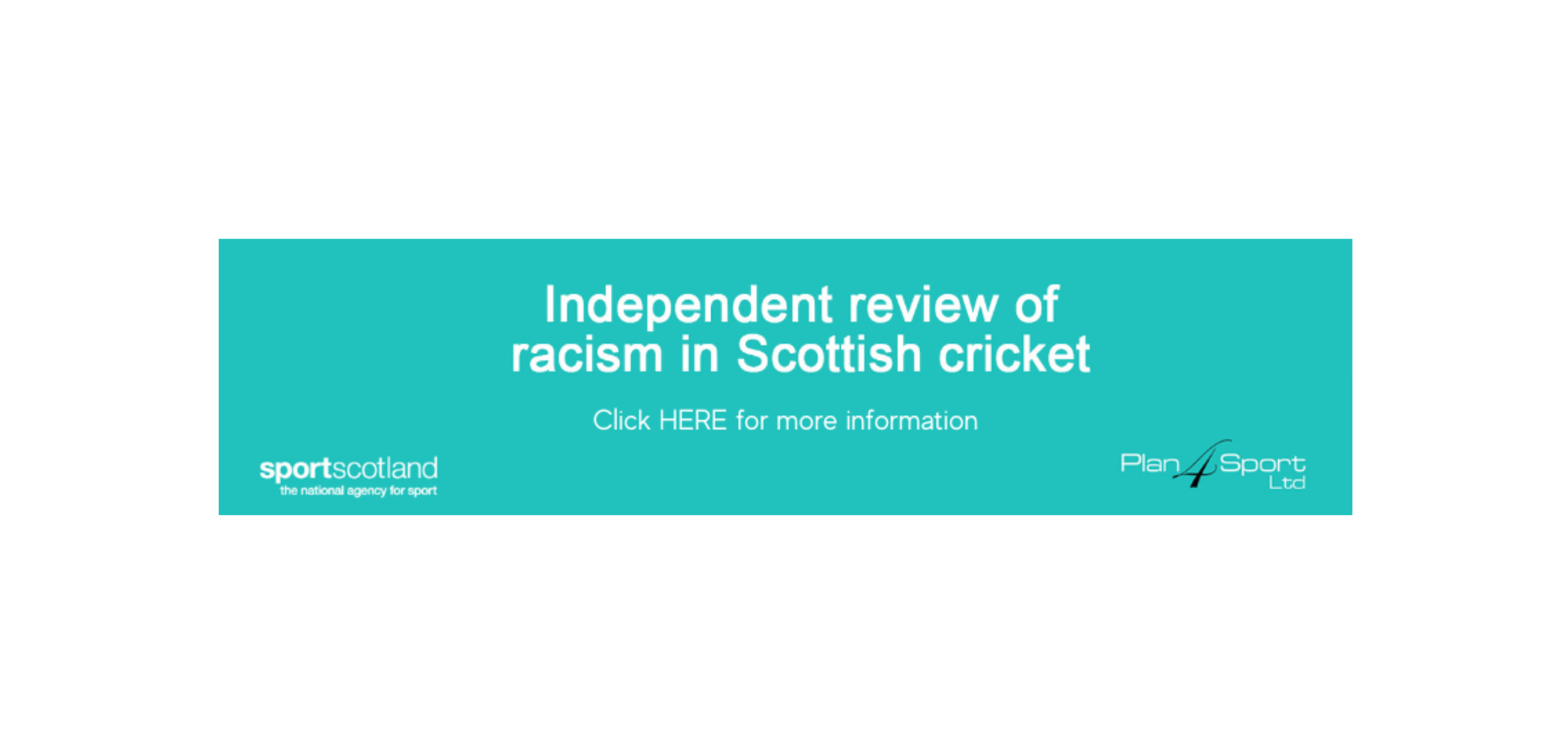 Cricket Scotland: Independent review into racism in Scottish Cricket – Next steps