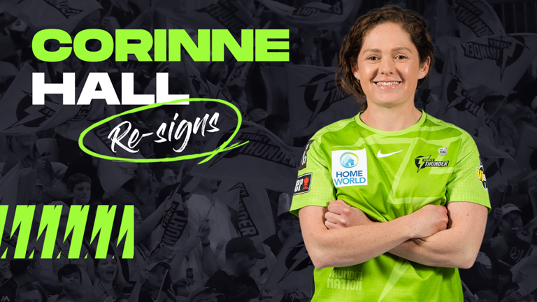 Sydney Thunder: Corinne Hall re-signs