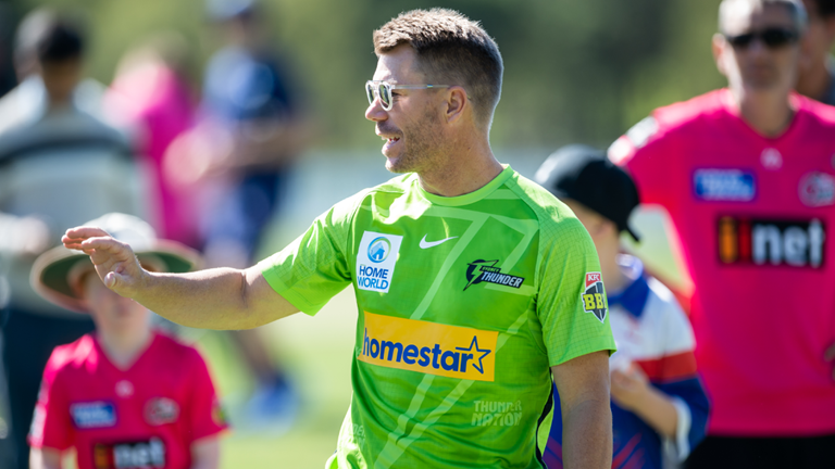 Sydney Thunder: Warner named in Aussie T20 World Cup squad