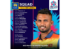 SLC: Sri Lanka Squad for the ICC Men’s T20 World Cup