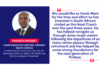 Pholetsi Moseki, Chief Executive Officer, Cricket South Africa on September13, 2022