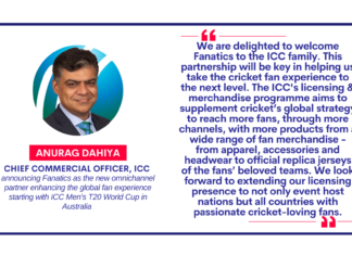 Anurag Dahiya, Chief Commercial Officer, ICC on September 17, 2022