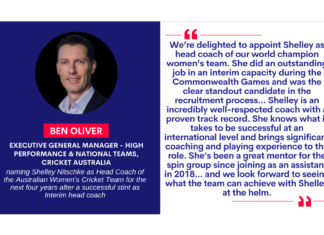 Ben Oliver, Executive General Manager - High Performance & National Teams, Cricket Australia on September 20, 2022