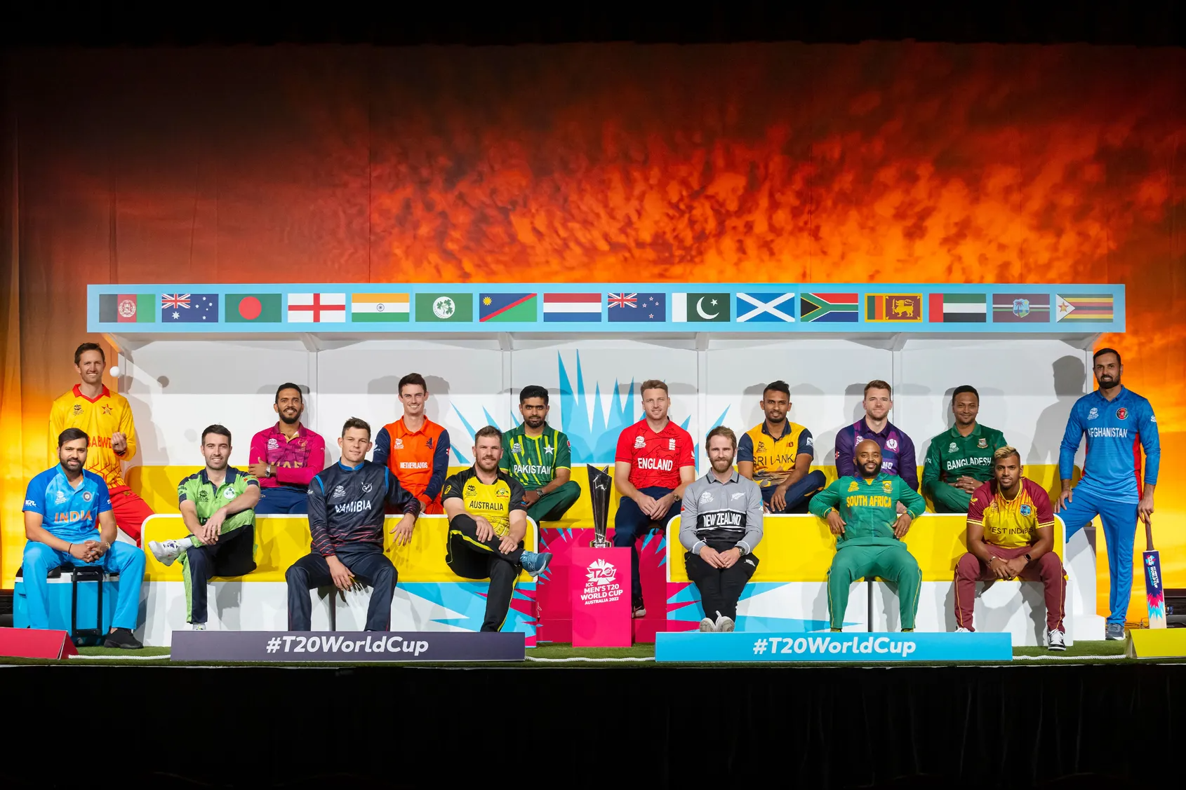 Captains’ Day lights up the start of the ICC Men’s T20 World Cup 2022