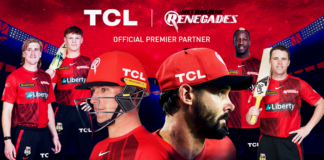 Melbourne Renegades partner with TCL Electronics