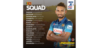 SLC: Sri Lanka squad for Afghanistan ODI series