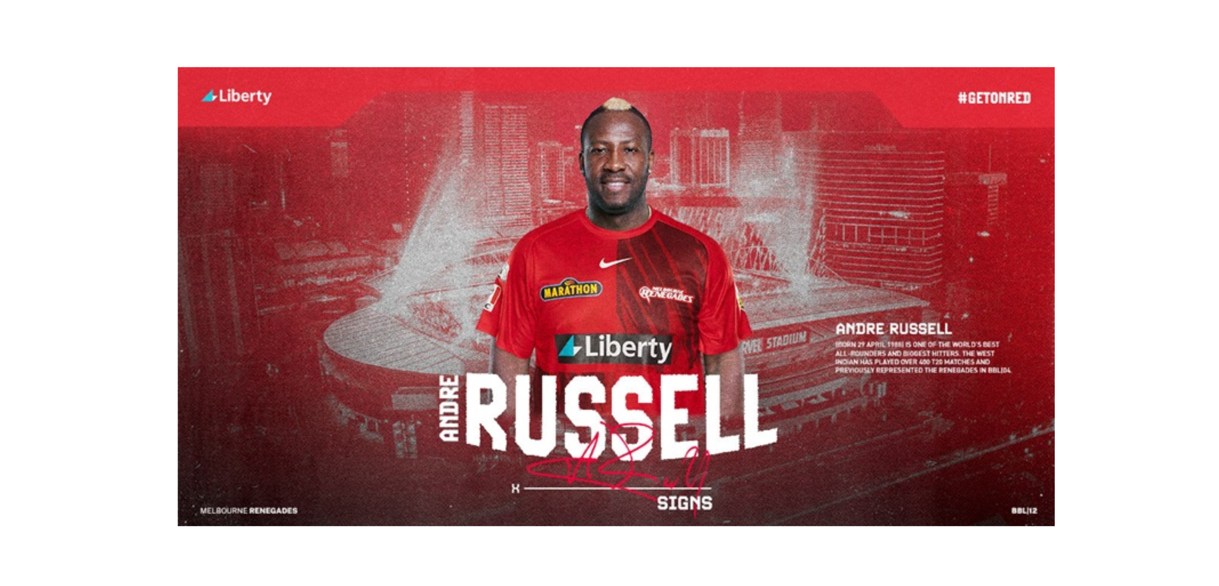 Melbourne Renegades sign Andre Russell for BBL|12