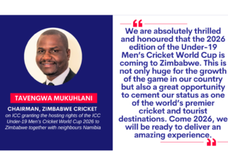 Tavengwa Mukuhlani, Chairman, Zimbabwe Cricket on November 14, 2022