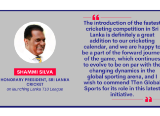 Shammi Silva, Honorary President, Sri Lanka Cricket on November 21, 2022