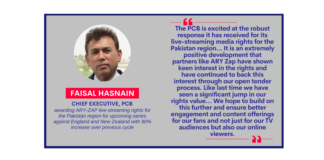 Faisal Hasnain, Chief Executive, PCB on November 28, 2022