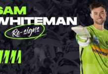 Sydney Thunder: Sam Whiteman Re-Signs