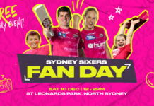 Sydney Sixers: Fan Day This Saturday!