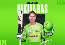 Young Gun Blake Nikitaras signs with Sydney Thunder