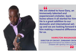 Hamilton Masakadza, Director of Cricket, Zimbabwe Cricket on December 10, 2022
