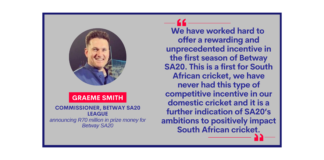 Graeme Smith, Commissioner, Betway SA20 League on December 21, 2022