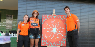 Perth Scorchers: Aboriginal Artwork Celebrates Connection through Sport
