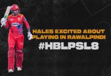 Islamabad United: Hales excited about playing in Rawalpindi
