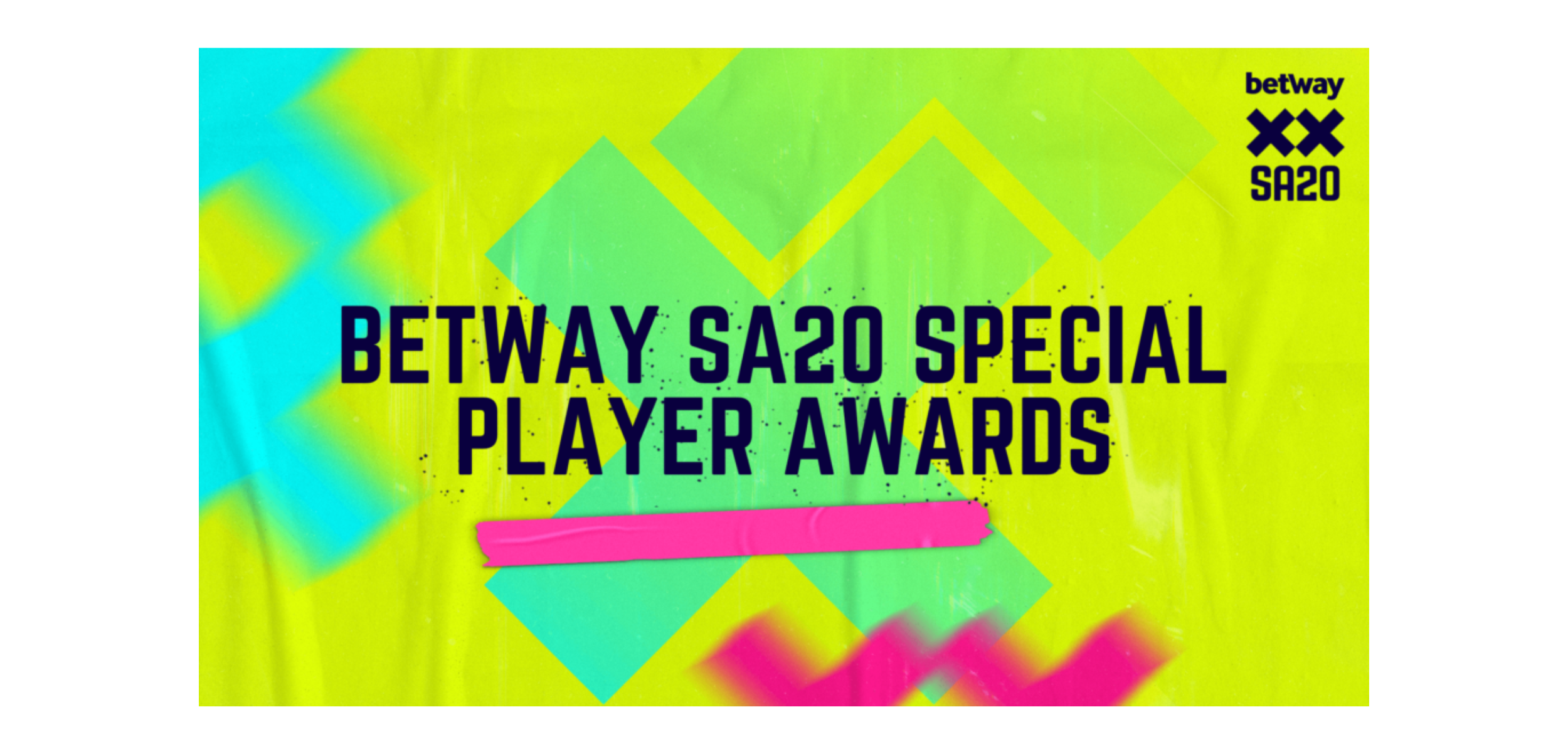 SA20 League: Betway SA20 selection of special awards
