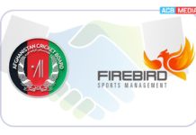 ACB grant Firebird Sports Management the media syndication and ground rights of Pakistan series