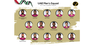 ECB: UAE squad for ICC Men’s CWC Qualifier playoff in Namibia announced