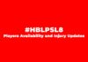 Islamabad United: Player availability & injury updates | #HBLPSL8