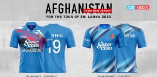 ACB name new jersey sponsors for the Sri Lanka series