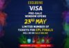 Exclusive Visa pre sale window for CPL Finals tickets opens 23 May