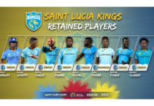 CPL: Saint Lucia Kings announce retentions for 2023