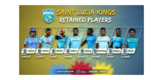CPL: Saint Lucia Kings announce retentions for 2023