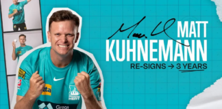 Brisbane Heat: Kuhnemann signs three-year deal