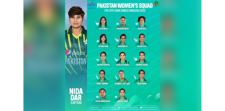 PCB: Pakistan women's squad for Asian Games announced