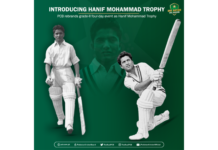 PCB rebrands grade-II four-day event as Hanif Mohammad Trophy