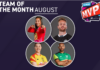PCA: MVP Teams of the Month for August announced