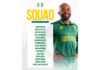 CSA: Proteas name eight World Cup debutants in 15-player squad