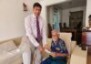 Sri Lanka Cricket presents Rs.5 million to Percy towards his health and wellbeing