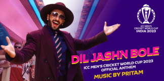 Time to board the ICC Men's Cricket World Cup One-Day Express with Musical Maestro Pritam and Bollywood Superstar Ranveer Singh as anthem is launched