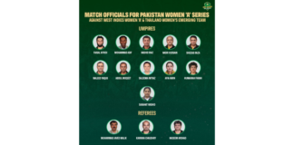 PCB: Match officials for Pakistan Women 'A' series announced