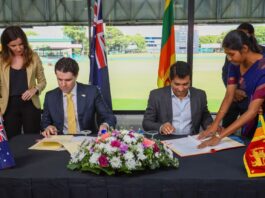 SLC: Signing of a Memorandum of Understanding on sports cooperation between Sri Lanka and Australia