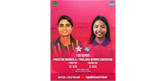 PCB: Pakistan Women A and Thailand Women Emerging to play two T20s
