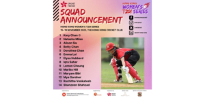 CHK: Team Hong Kong, China squads announced for Hong Kong Women’s T20I series