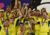 Cricket Australia celebrates a sixth Men’s ICC World Cup victory