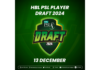 PCB: HBL PSL Player Draft 2024 to take place on 13 December