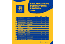 SLC: Sri Lanka Men's Team FTP 2024