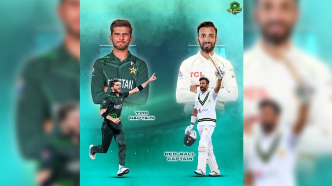 PCB: Shan Masood appointed Test and Shaheen Shah Afridi T20I captain