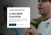 Cricket NSW invests in free digital Coach Hub
