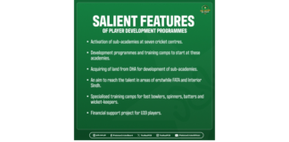 PCB announces player development programmes