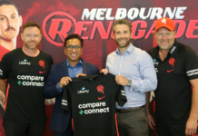 Melbourne Renegades welcome compare & connect as Coaches Partner