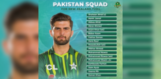 PCB: Pakistan name 17-member squad for New Zealand T20I series