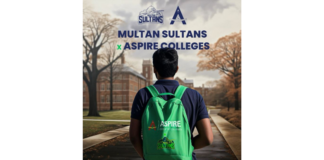 Aspire Group of Colleges join Multan Sultans as Education Partner